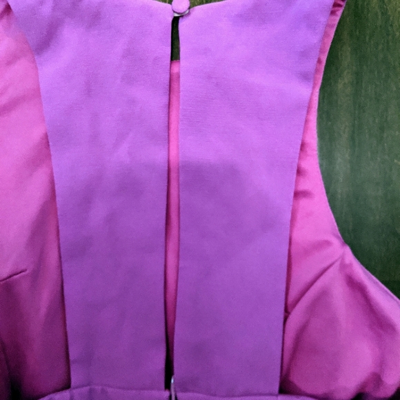 Fushia and pink dress - Picture 4 of 5